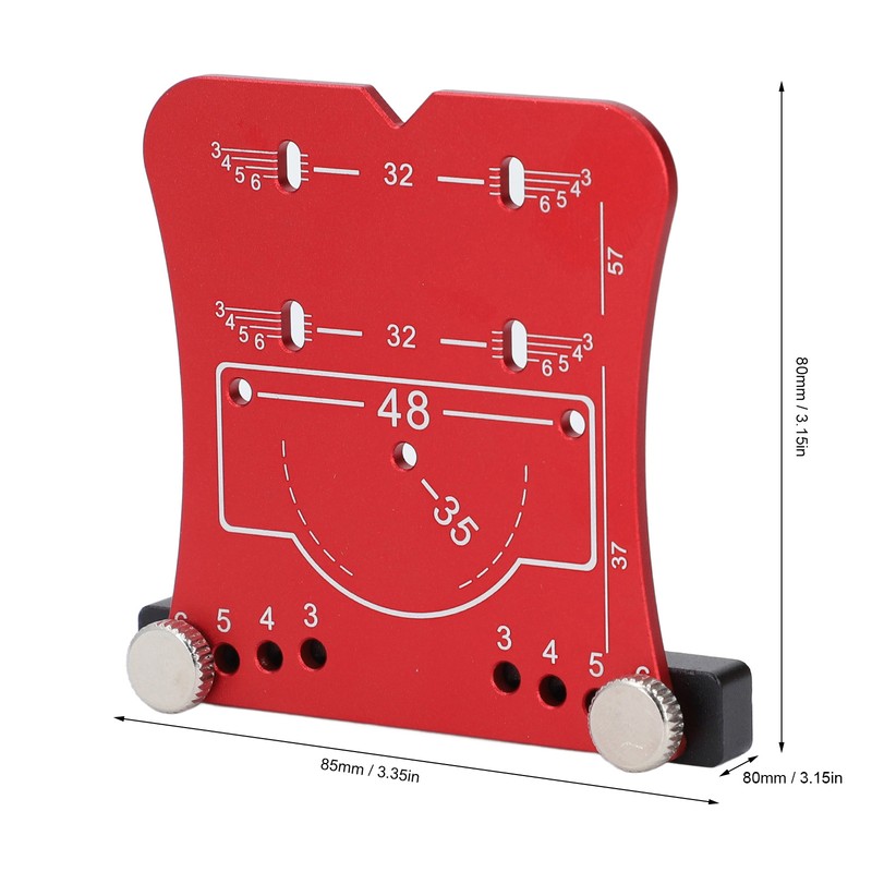 35mm Hinge Hole Opener Aluminum Alloy Quick Positioning Hinge Drilling