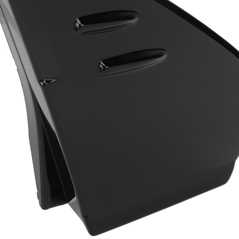 Front Mud Guard Trim Cover Mud Guard Decorative Cover Black