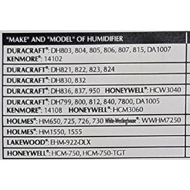 Air Filter Factory Compatible With D11-C, AC811, HC811, DO9-C Humidifier Wick Pad Filters (2 Pack)