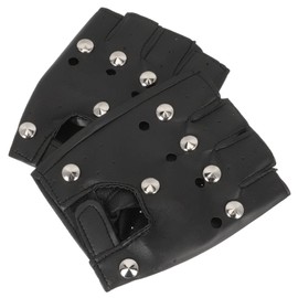 GANAZONO 1pair Fingerless Gloves Men Bike Gloves for Men Warm Performance for Winter Riding