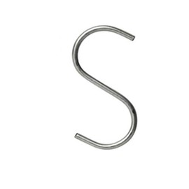 S Joining Hooks, Strong zinc Plated Wire,Hangers/Size: 40mm H x 20mm W, Direct Bazaar