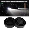 Car Headlight Gasket Cover 2 Pcs Rubber Seal Gasket Seal