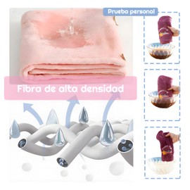 KADIGO Toalla de Cabello Seco con Botones, Toalla de Microfibra para Cabello 5 Pack, Toallas Suaves para Secado de Pelo Súper Rápido, Turbante Suave para Mujer para Lavado de Cabello Largo