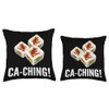 Ca-Ching Bau Cua Tom Cua Vietnamese Board Game Throw Pillow