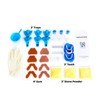 DENTUREWAY DIY Denture Kit with Impression(3 Sets of False Teeth),Do-It-Yourself
