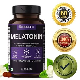 Boldfit Deep Sleeping Aid Reduce Stress Anxiety Relax Calm Body 60 Tabs