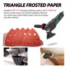 FEIHU Delta Sandpaper Triangular Sander, Pack of 60 Sandpaper for