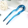 Nakanoya Amup29 U Pin, Plastic, Resin, U-shaped Comb, Hair Fork,