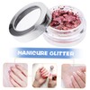IWOWHERO Bottles of Glitter Nail Art Sequins for Nail Designs