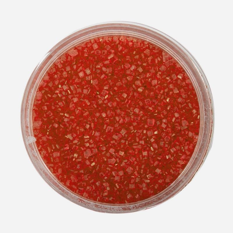 Sprinks Sanding Sugar Sprinkles 85 g, Burnt Red