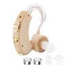 Jesyooka Ear-Hook Type Hearing Amplifier Lightweight Compact Designed for Seniors