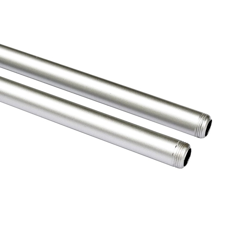 DIYHD 13FT Silver Staircase Handrail Wall Mount Banister Hand Railing