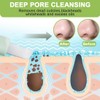 OUDQFCJ 1 Pcs Mitesserentferner Silikon-Nasen-Mitesserentferner Gesichtsspatel Deep Clean Master Porenextraktor
