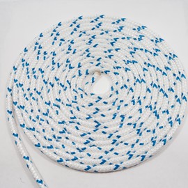 New England Ropes 5/16in (8mm) Sta-Set X Blue Fleck 50 Feet Long