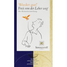 Sonnentor Frei von der Leber weg Bio-Kräutertee, 27 g