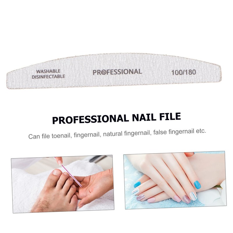 BIUDECO Essential Manicure Set 5 in 1 Nail File Buffer