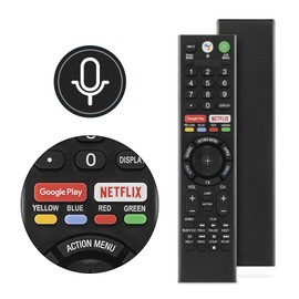 RMF-TX310U Voice Remote Control for Sony Smart TV, Replace Remote Control Compatible with Sony 4K Smart Bravia TV XBR Serise