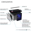 Mighty Max ML-U1-CCAHR 12V 320CCA Battery for JohnDeere 2653A 340CCA