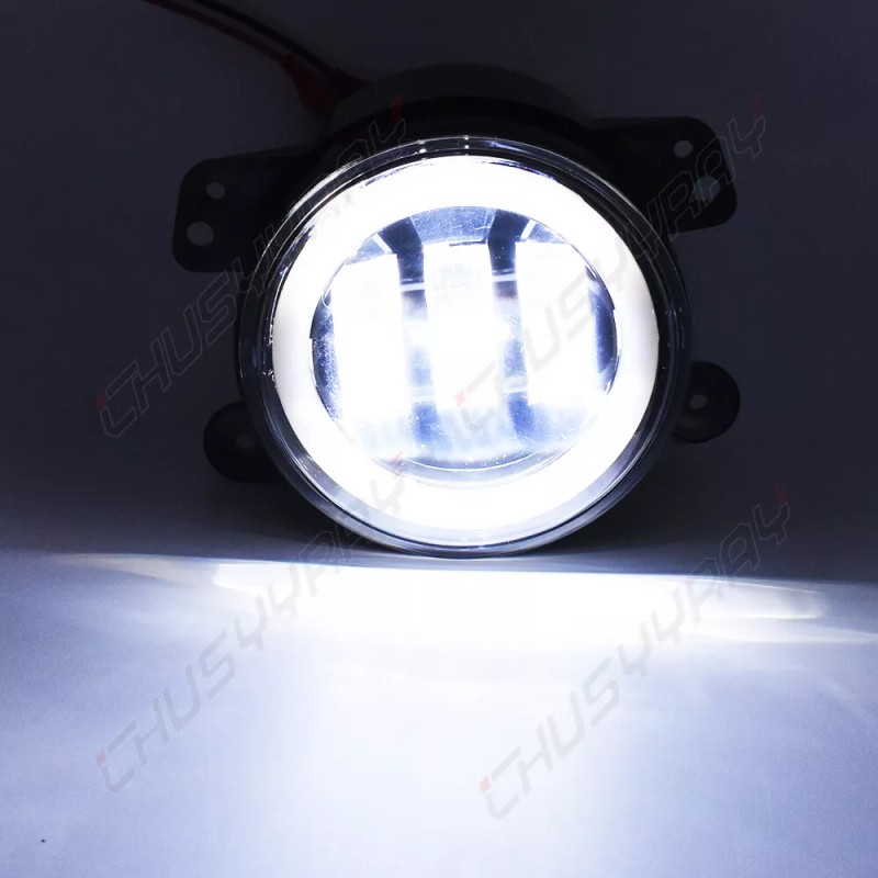 CHUSYYRAY For 2003-2009 Hummer H2 Pair Bumper LED Fog Lights