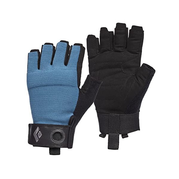 Black Diamond Crag Half-Finger Gloves Kletter-Handschuhe, Klettersteig, Astral Blue, M