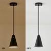 Black Pendant Light for Kitchen light fixtures,Small Modern Industrial Chandeliers