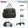 SUCIKORIO Teacher Rolling Laptop Bag 17.3 Inch 3 IN 1