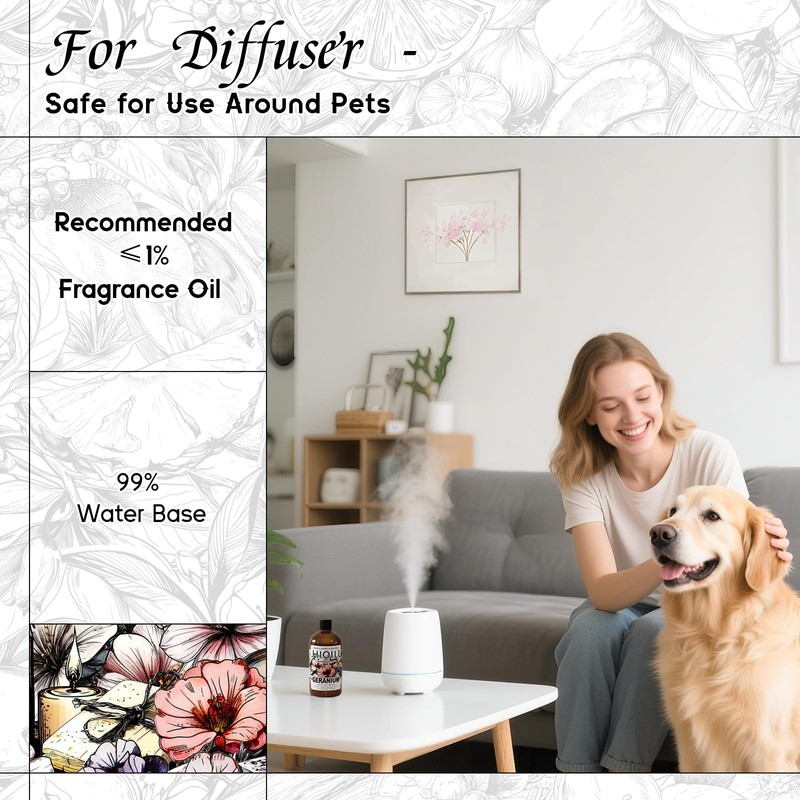 HIQILI Fragrance Oil for DIY Use - Soap & Candle