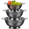 Bokon 3 Pcs Stainless Steel Colander Set Colander Bowl and