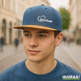 Huuraa Baseball Cap Beste Moeder Gift Snapback Cap Denim Beste Moeder Present