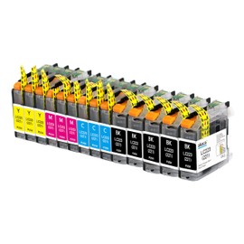 akaca LC223 XL Pack of 14 Printer Cartridges for Brother LC-223 LC-221 LC221 Cartridges Compatible with DCP-J562DW J4120DW MFC-J480DW J680DW J880DW J4420DW J4620DW J4625DW J5320DW J5620DW J5620DW
