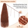 Boho Locs Crochet Hair 24 Inch Goddess locs Crochet Hair