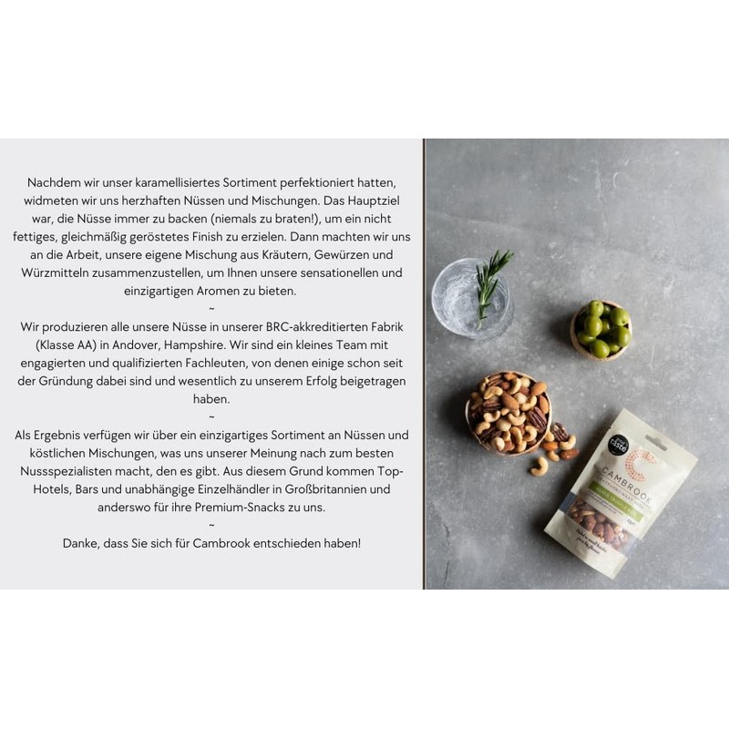 Cambrook - Baked Cashews & Peanuts With Chilli & Lime,