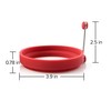 Nuwave Silicone Egg Rings, PFAS Free, Food-Grade, 4 Pcs, Non-Stick,
