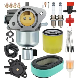 Autu Parts 16-853-19S Carburetor with Gaskets For Kohler KT725 KT730 KT735 KT740 KT745 With Engines Carb & Air Oil Filter Kit Replace 32-853-63S 32-853-67S