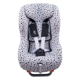JYOKO Kids Cover Compatible with Romer Britax Max Way Plus (Black Star)