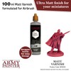 The Army Painter, Airbrush Matt Varnish, 100ml Dropper Bottle -