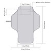 Portable Diaper Changing Pad for Baby & Toddler Waterproof Foldable