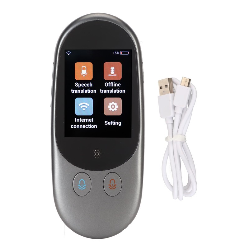 Language Translator Device 126 Different Languages 2.4inch LCD Touch Screen