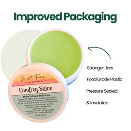 Comfrey Salve Herbal Balm Skin Body Care Ointment 2 oz