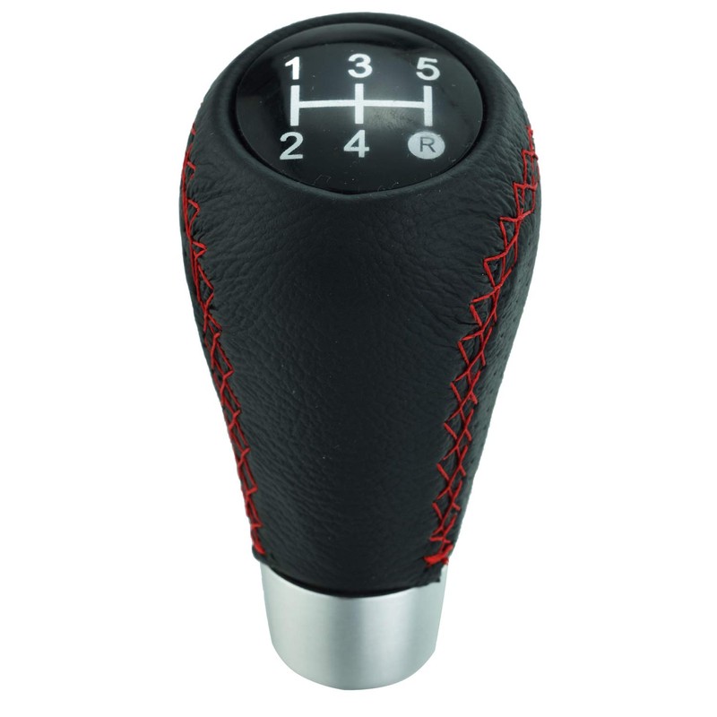 Abfer Shifter Knobs 5 Speed Manual Stick Shifting Handle Leather
