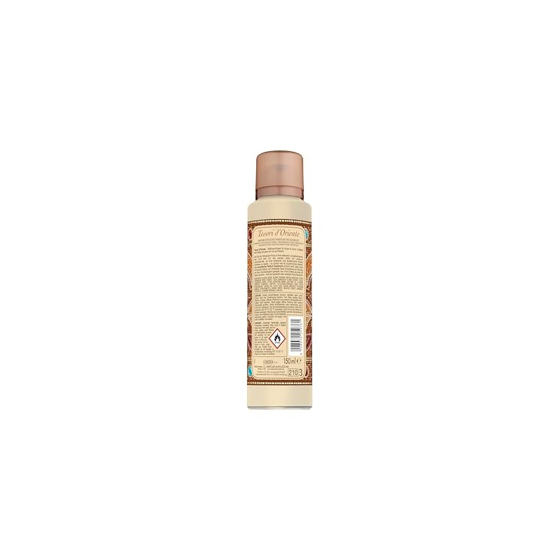 TESORI D’ORIENTE aromatisches Parfum Deodorant 'Byzantium' 150 ml, mit schwarzer