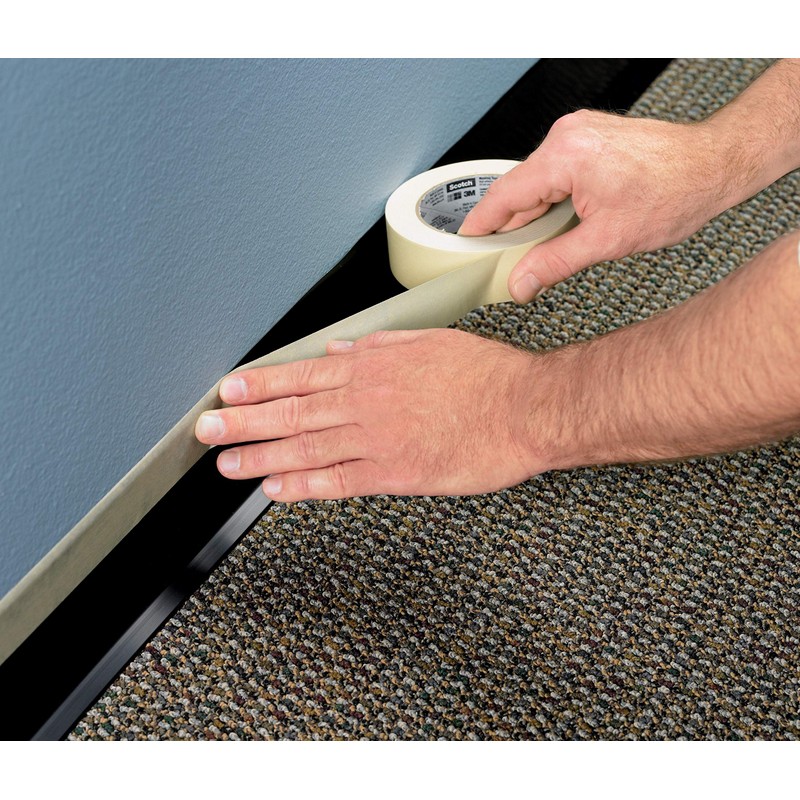 Scotch Masking Tape, 0.70 in x 54.6 yd, Applies Easily,