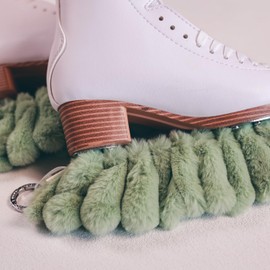 Nosadi Figure Skating Soakers, Skate Guard, Soft Guards for Skates, Skate Blade Covers, for Youth Women Men Adult