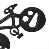 DEAD Distribuidora Llave Bicicleta Herramienta Multiuso Mtb Bmx Llavero Funcion