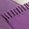 Artoid Mode Lilac Purple Country House Style Tassels Table Runner,