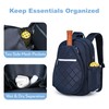 KAVIGOR Pickleball Bag, Quilted Pickleball Backpack with Shoe Compartment &