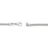 Metro Jewelry Stainless Steel 2.5MM Franco Chain Necklace for Men