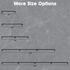 DAMEING 4FT Heavy Duty Stair Handrail, Galvanized Metal Pipe Hand