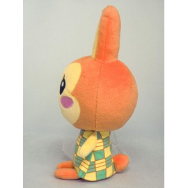 Sanei Boeki Animal Crossing All Star Collection Bunnie Plush Toy, Size S, Height 9.8 inches (25 cm)