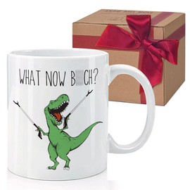 Funny Dinosaur Birthday Mug Gifts for Best Friend - Best Friend Ever Mug - Funny Friendship Mug Gifts for Women BFF, Best Friend, Besties Sister - Cute Dinosaur Mug for Dinosaur Lover 11Oz Cup